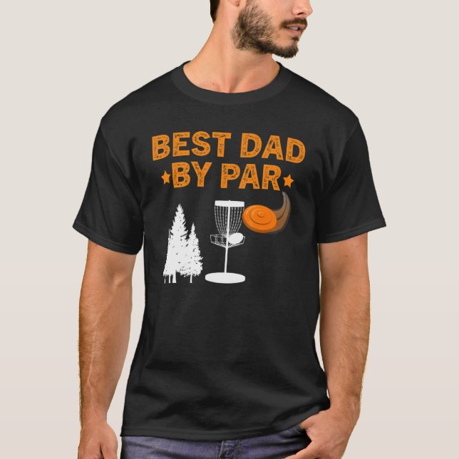 Bästa Pappa efter parardisk golf T Shirt (Framsida)