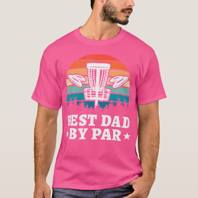 Bästa Pappa efter parardisk golf T Shirt (Framsida)