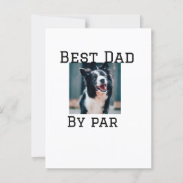 Bästa pappa efter paret hund.. ...plocka modern bi vykort