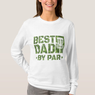 Bästa Pappa efter parfymisk golf Fars dag T Shirt