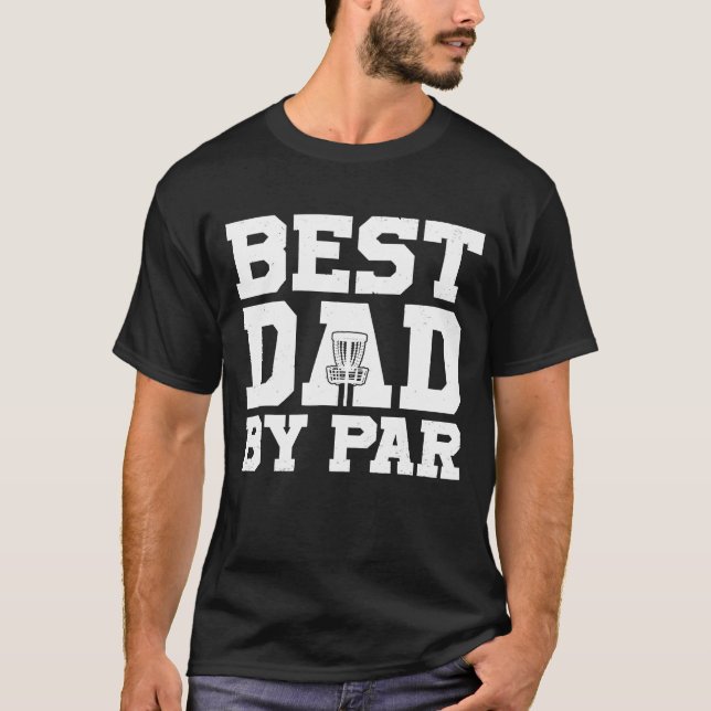 Bästa Pappa efter parfymskiva Golf Pun T Shirt (Framsida)
