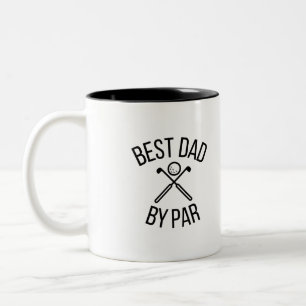 Bästa pappa efter parif Två-Tonad mugg