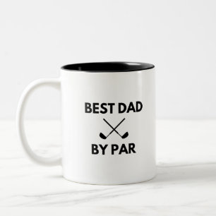 Bästa pappa efter parif Två-Tonad mugg