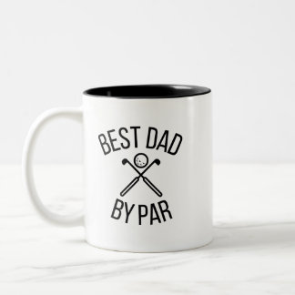Bästa pappa efter parif Två-Tonad mugg