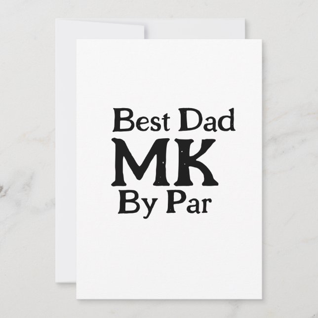 Bästa pappa efter pariogram fars dag enkel rosti inbjudningar (Framsida)