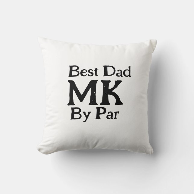 Bästa pappa efter pariogram fars dag enkel rosti kudde (Framsida)