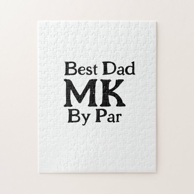 Bästa pappa efter pariogram fars dag enkel rosti pussel (Vertikal)