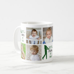 BÄSTA PAPPA ENLIGT PAR 7 Fotokollage Kaffemugg