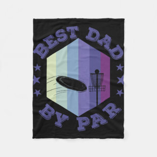 Bästa Pappa Enligt Par Discgolf  Fleecefilt