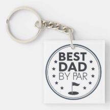 Bästa pappa enligt par Golfmärke design