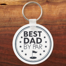 Bästa pappa enligt par Golfmärke design