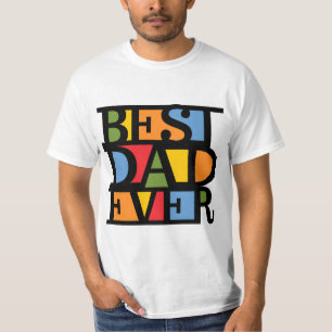 BÄSTA PAPPA EVER-skjortor - välj stil & färg T-shirt