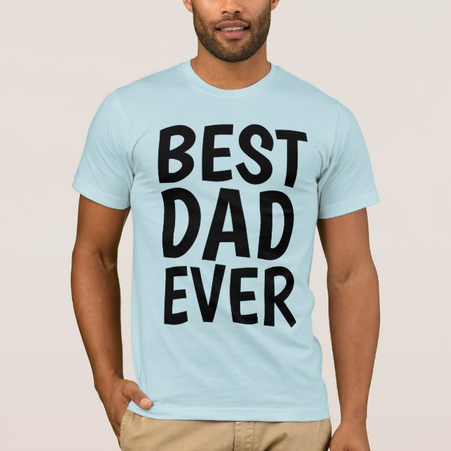 BÄSTA PAPPA EVER T-Shirts (Framsida)