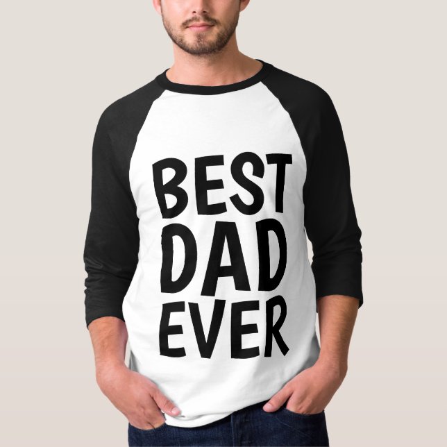 BÄSTA PAPPA EVER T-Shirts & Hoodies (Framsida)