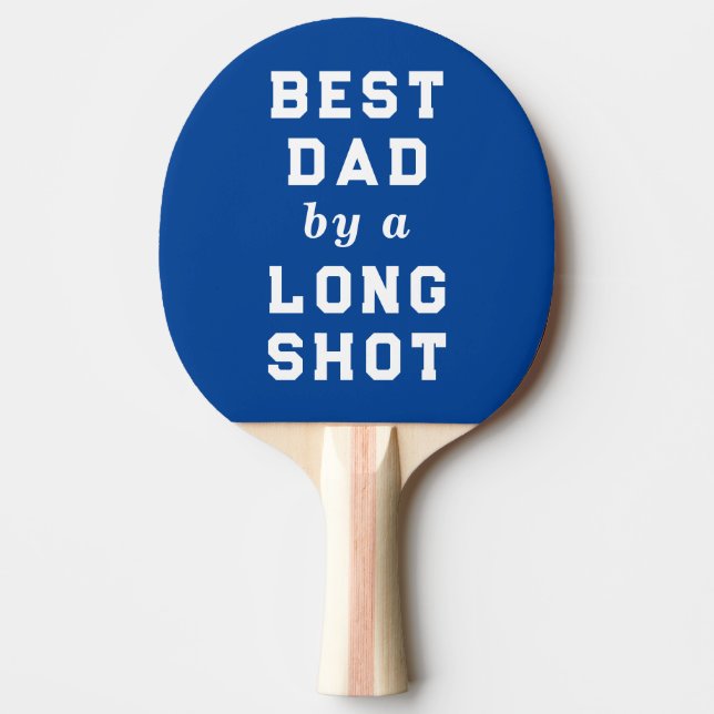 Bästa pappa fader gåva pingisracket (Framsidan)