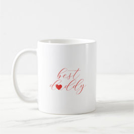 Bästa pappa, fadersdagspresent, pappa kaffemugg