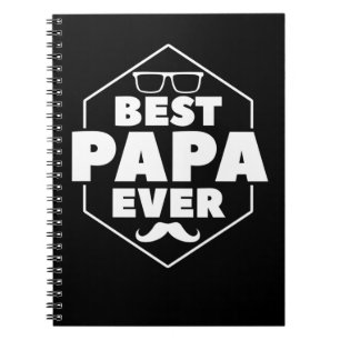 Bästa Pappa Fantastisk Far Anteckningsbok