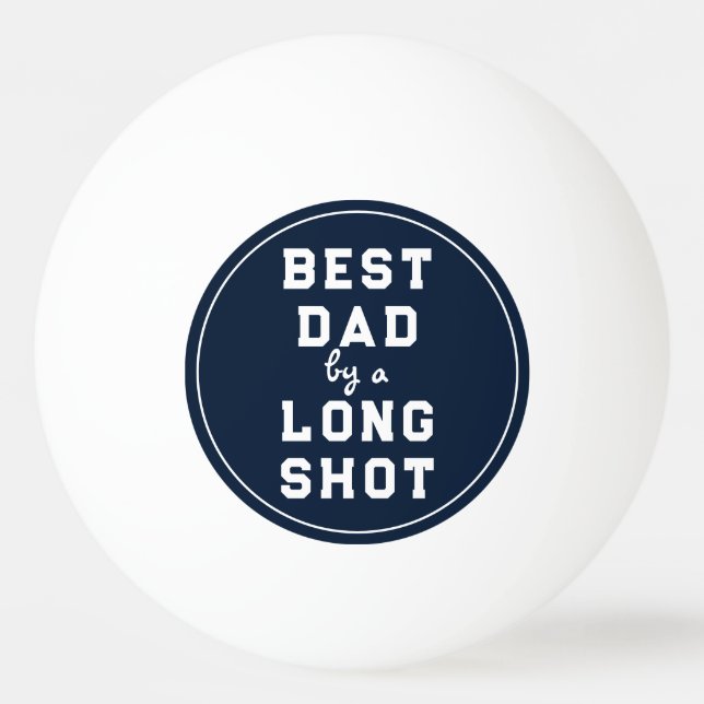 Bästa pappa fars dag-presenter pingisboll (Framsidan)