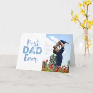 Bästa Pappa-Fars dag-presentkort för pappa Kort