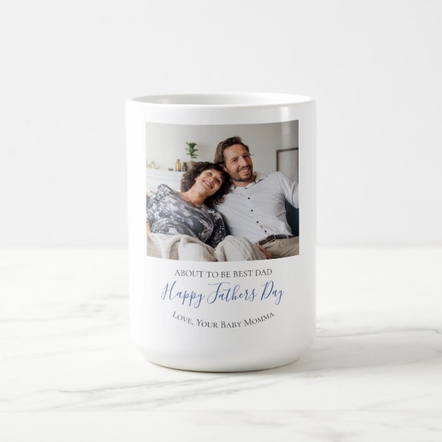Bästa Pappa för att vara Fars dag Anpassningsbar-f Kaffemugg (Center)