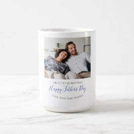 Bästa Pappa för att vara Fars dag Anpassningsbar-f Kaffemugg