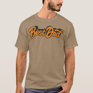 Bästa Pappa för Fars dag Gift-familjen T Shirt