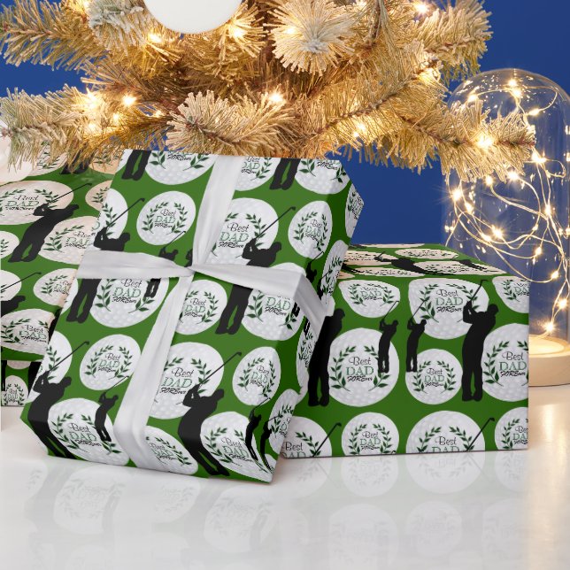 Bästa Pappa före Golf Bollar någonsin Presentpapper (Helgdagar)