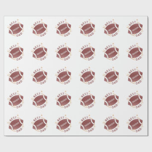 Bästa pappa-fotboll presentpapper