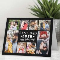 Bästa Pappa Fotokollage Fars dag