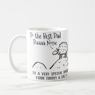 Bästa Pappa-funny får Satta en pun Kaffemugg