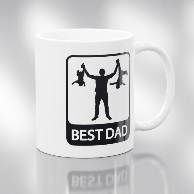 Bästa Pappa - Funny Fars dag-kaffe Mugg (Skapare uppladdad)
