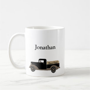 Bästa Pappa! Gammal Lastbil-kaffe, Kopp Mugg