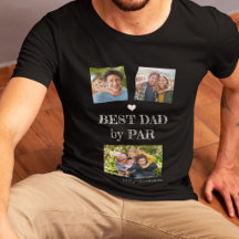 Bästa pappa genom Par foto golf far