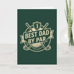Bästa pappa genom Par Glad födelsedag Kort