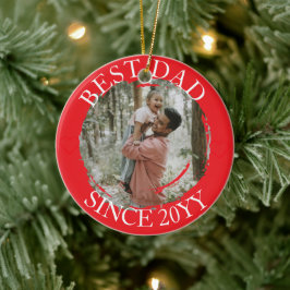 Bästa Pappa God jul ornament