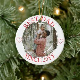 Bästa Pappa God jul ornament