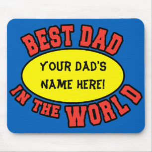 Bästa Pappa i Fars dag Musmatta