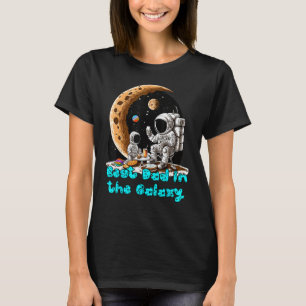Bästa pappa i galaxen Astronaut pappa och son gal T Shirt