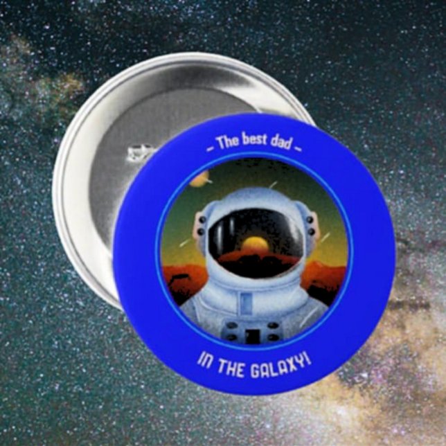 Bästa pappa i galaxen-knapp knapp (Skapare uppladdad)