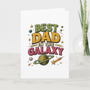 “Bästa pappa i galaxen” Kort