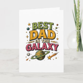 “Bästa pappa i galaxen” Kort