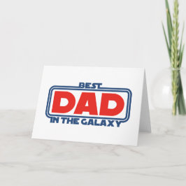 Bästa pappa i galaxen kort