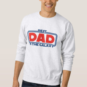 Bästa pappa i galaxen lång ärmad tröja