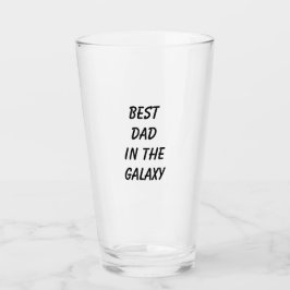 "Bästa Pappa i Galaxy" Beer Can Holder Glaskopp