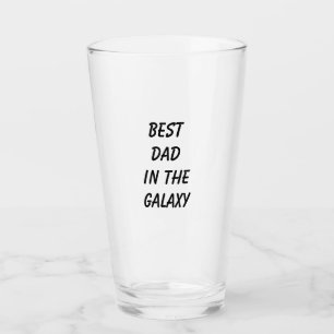 "Bästa Pappa i Galaxy" Beer Can Holder Glaskopp