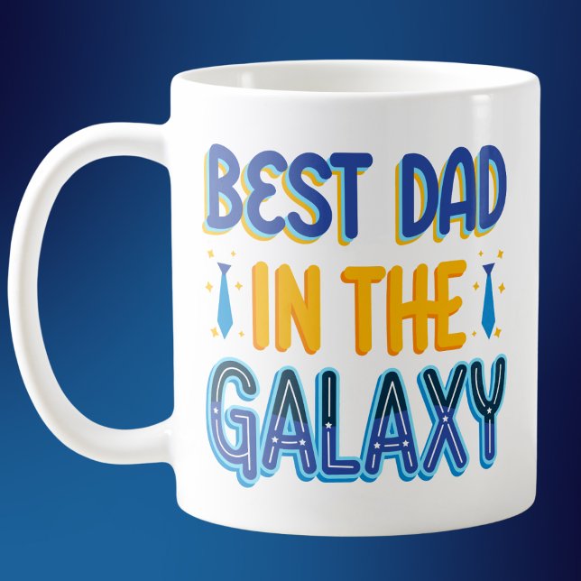 Bästa Pappa i Galaxy Kaffemugg (Skapare uppladdad)
