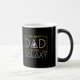 Bästa Pappa i Galaxy Magisk Mugg