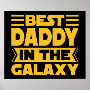 Bästa pappa i Galaxy Poster