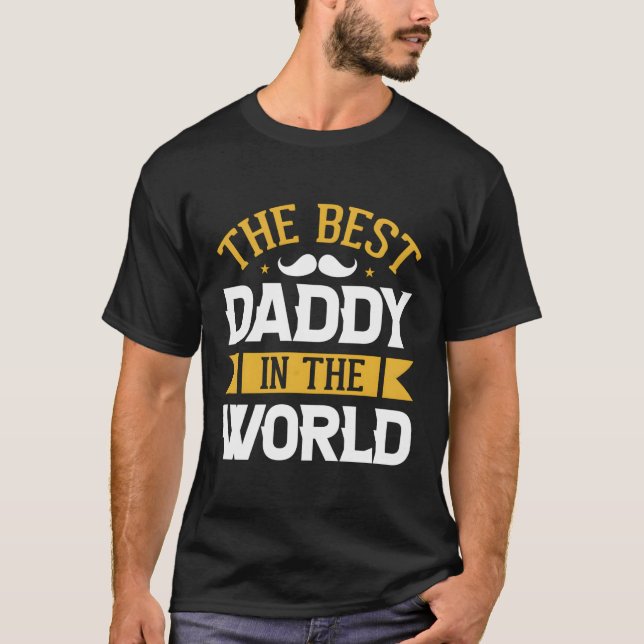 Bästa pappa i hela världen Fars dag 20 T Shirt (Framsida)