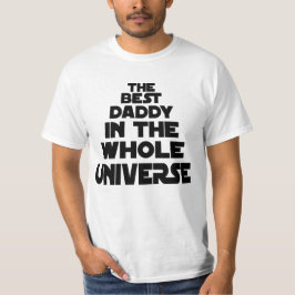 Bästa Pappa i Universe Fars dag-gåva T-Shirt